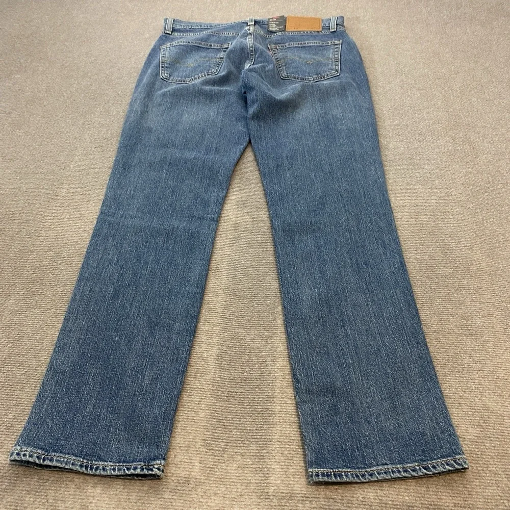 Levis 511 Jeans Mens 33x32 Irregular Blue Skinny Straight Stretch Denim Medium